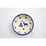 B88 Bunzlau Serveer 1931X Rudolph Ø 9 cm Kerst B88 Bunzlau Serveer 1931X Rudolph Ø 9 cm Kerst